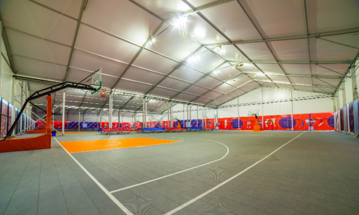 新型篷房运动场馆：为体育赛事提供高品质场地